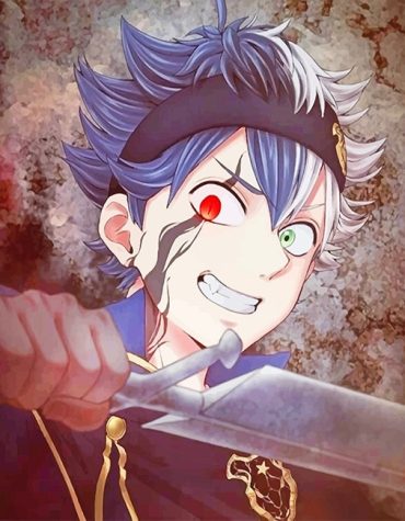 Black Clover Anime Asta Paint By Numbers