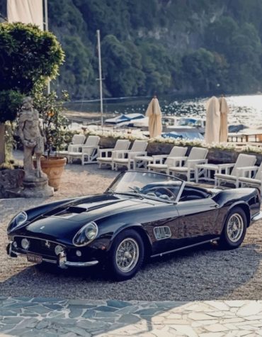Black Ferrari 250 Cars Paint By Numbers