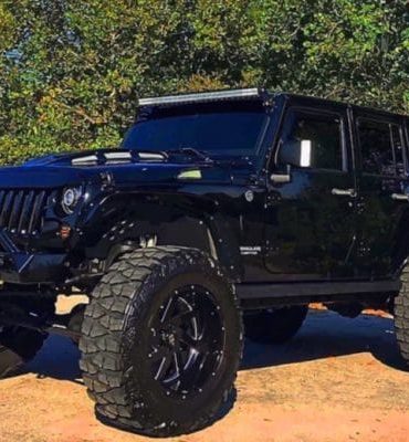 Black Jeep SUV Paint By Numbers