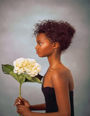 Black African Woman Paint By Numbers