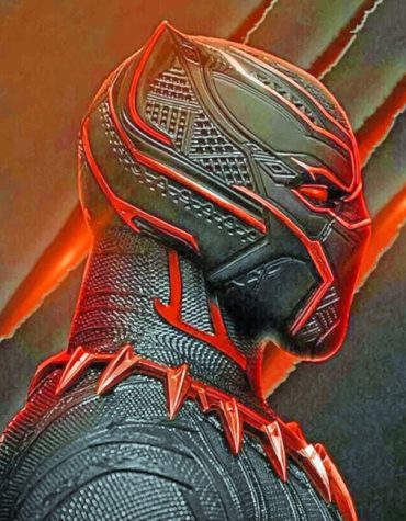 Black Panther Marvel Heroes Paint By Numbers