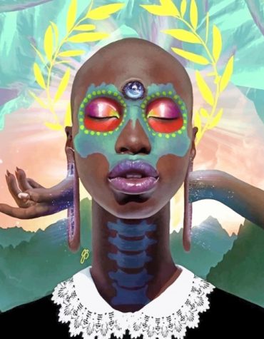 Black Woman Surrealism Paint By Numbers