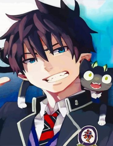 Rin Okumura Anime Paint By Numbers