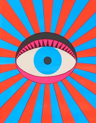 Blue Eye DIY Kit Paint By Numbers