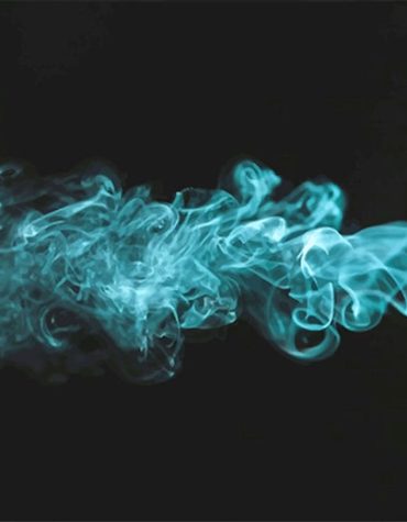 Blue Abstract Smoke Paint By Numbers