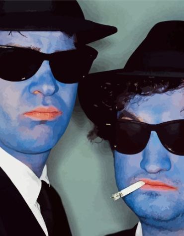 Blues Brothers Movie Cast Paint By Numbers
