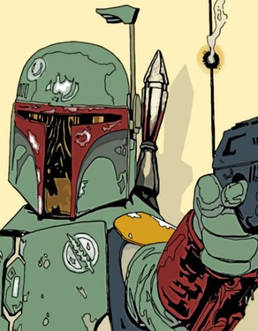 Boba Fett Star Wars Paint By Numbers