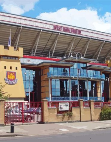 Boleyn Ground London Paint By Numbers