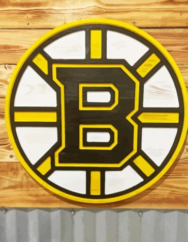 Boston Bruins Hockey Paint By Numbers
