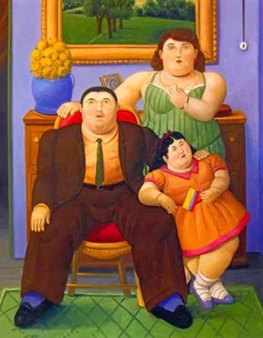 Botero Fat Family Paint By Numbers