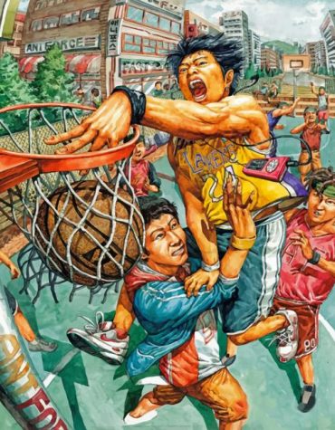 Boys Basketball Fun Paint By Numbers