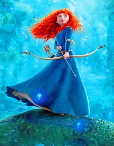 Princess Merida Disney Paint By Numbers