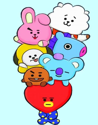 Cute BT21 Kpop Fun Paint By Numbers