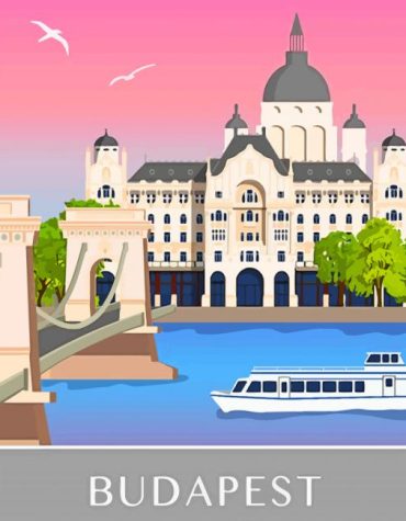 Budapest Scenic Views Paint By Numbers