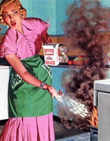 Woman in the Kitchen Paint By Numbers