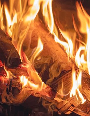 Burning Flame Paint By Numbers