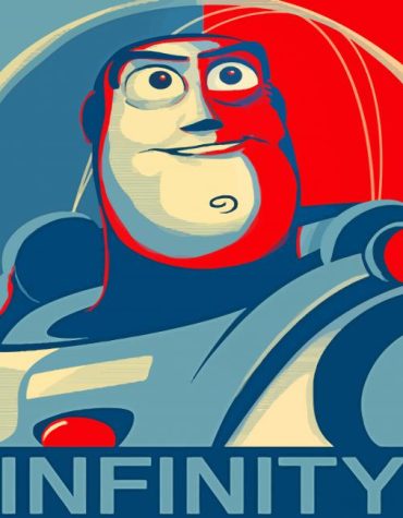 Buzz Lightyear Cartoon Paint By Numbers