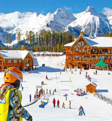 Calgary Skiing Adventure Paint By Numbers