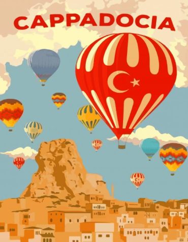 Cappadocia Hot Air Balloons Paint By Numbers