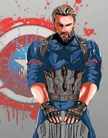 Captain America Avengers Paint By Numbers