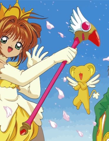 Cardcaptor Sakura Anime Paint By Numbers
