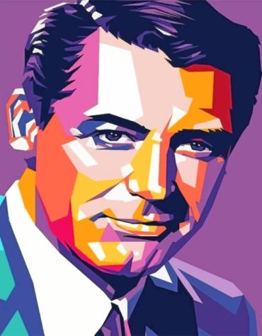 Cary Grant Classic Hollywood Paint By Numbers