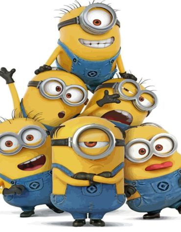 Despicable Me Minions Paint By Numbers