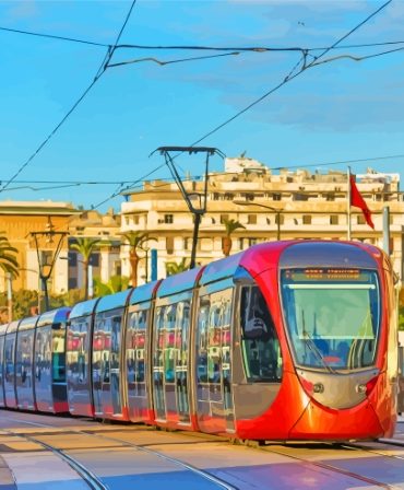 Casablanca Cityscape Paint By Numbers