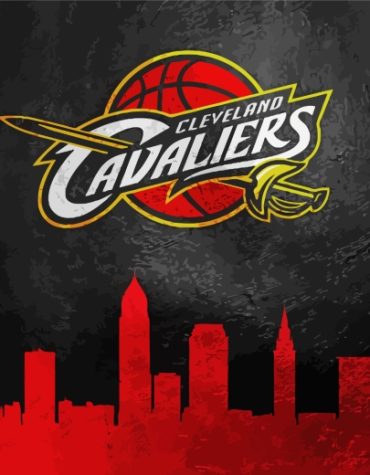 Cavaliers Emblem Basketball Paint By Numbers
