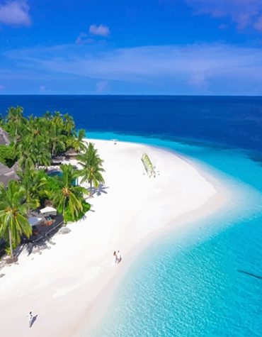 Cay Island Scenic Sky Paint By Numbers