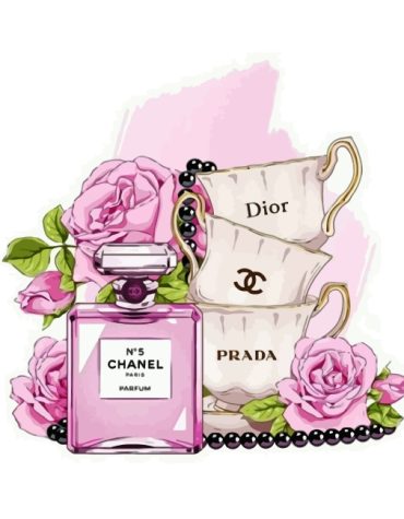 Chanel Inspired Paint By Numbers