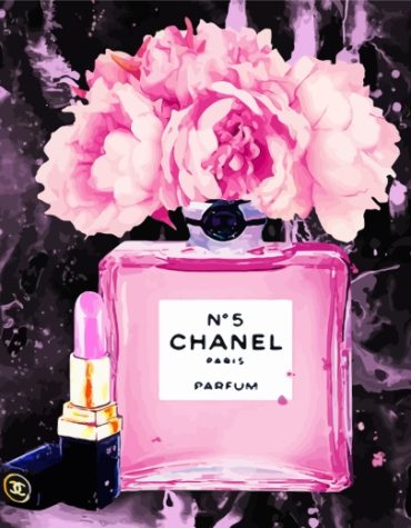 Chanel Perfume Fantasy Paint By Numbers