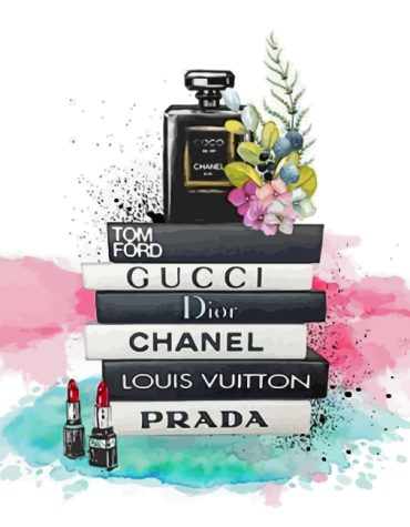 Chanel Perfume Elegance Paint By Numbers