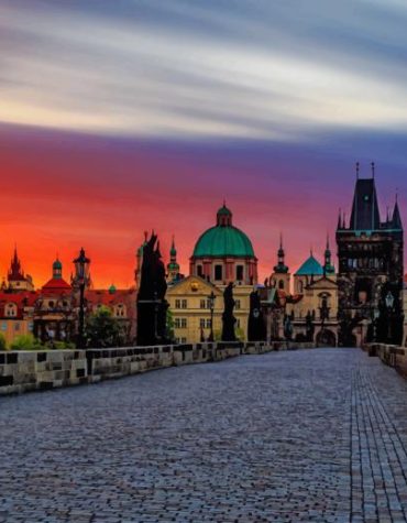 Charles Bridge Scenic Paint By Numbers