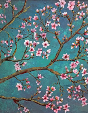 Cherry Blossom Tree Paint By Numbers