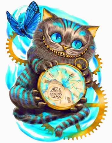 Cheshire Cat Cartoon Paint By Numbers