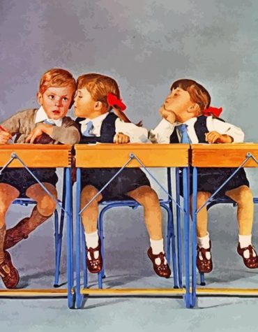 School Crush Paint By Numbers