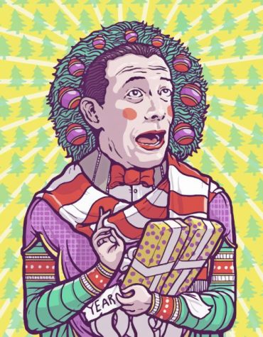 Paul Reubens Christmas Paint By Numbers