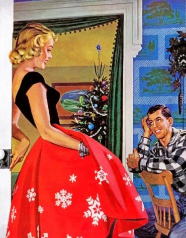 Romantic Christmas Evening Paint By Numbers