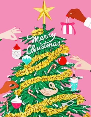 Festive Christmas Tree Paint By Numbers