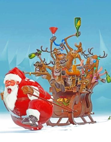 Christmas Aesthetic Paint By Numbers