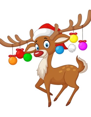 Christmas Deer Animal Paint By Numbers