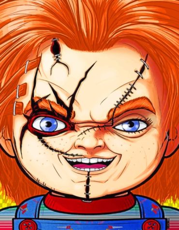 Chucky Halloween Paint By Numbers