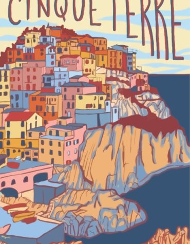 Manarola Scenic Paint By Numbers