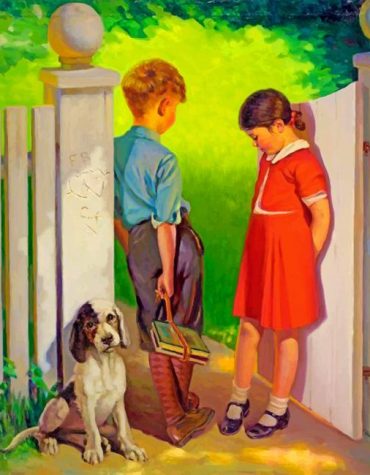 Romantic Childhood Memories Paint By Numbers