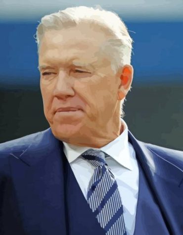 John Elway Football Legend Paint By Numbers