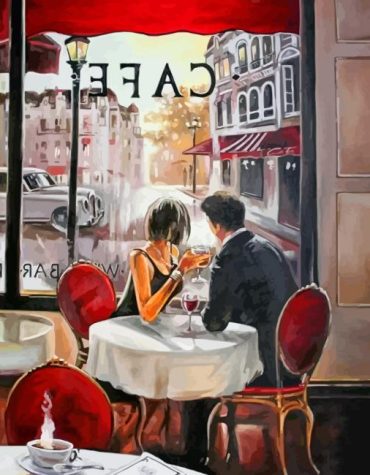 Romantic Couple Love Paint By Numbers