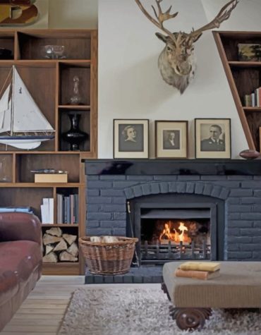 Elegant Fire Ambiance Paint By Numbers