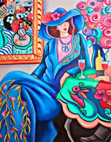 Graceful Matisse Woman Paint By Numbers