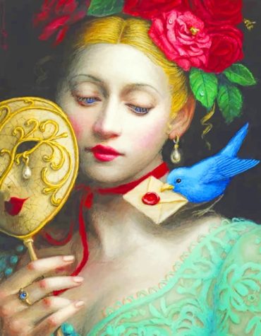 Vintage Masked Women Paint By Numbers